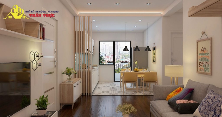 Quy trình thiết kế và thi công nội thất căn hộ tại Xây Dựng Trần Thực